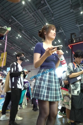 【WaltzCD】华尔兹2023系列之33逛漫展的蓝格裙黑丝