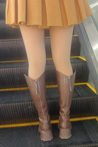 4k街拍肉丝黑丝合集